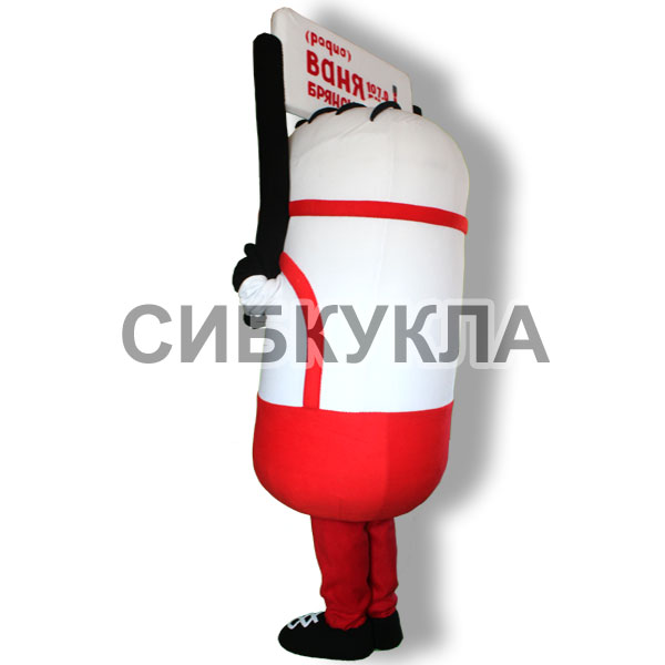 Ростовая кукла Миньон белый