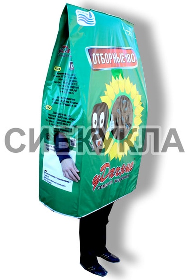 Ростовая кукла пачка Семечек по цене 49277,50руб.