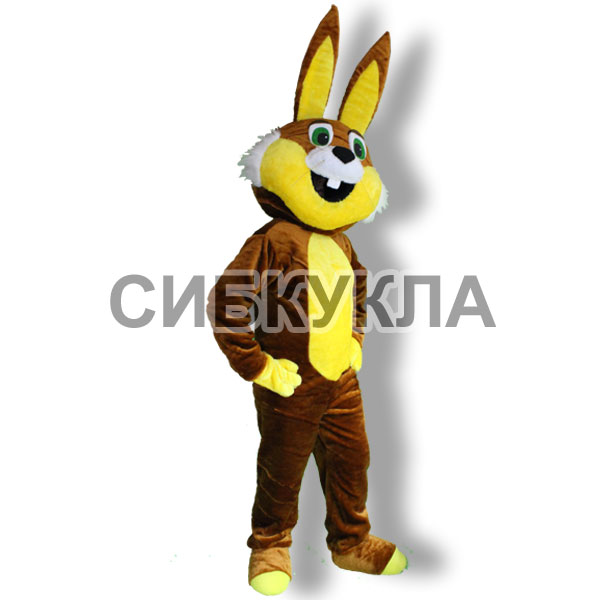 Ростовая кукла кролик бежевый
