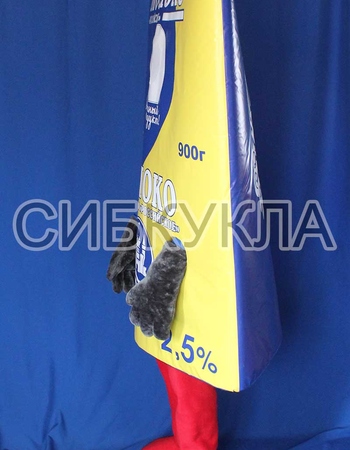 Ростовая кукла пакет Молока