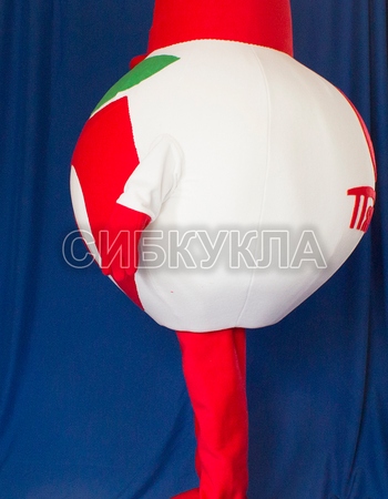 Ростовая кукла Пятерочка колобок