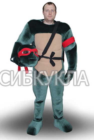 Ростовая кукла черепашка Ниньзя по цене 53391,85руб.
