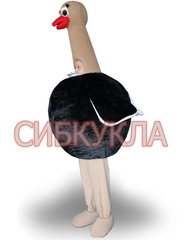 Ростовая кукла Страус черный