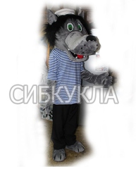 Ростовая кукла Волк в тельняшке