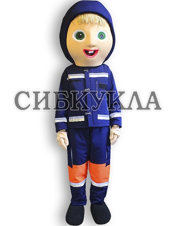 Ростовая кукла Девочка пожарный