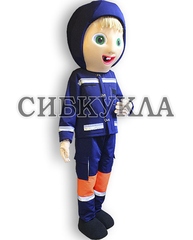 Ростовая кукла Девочка пожарный