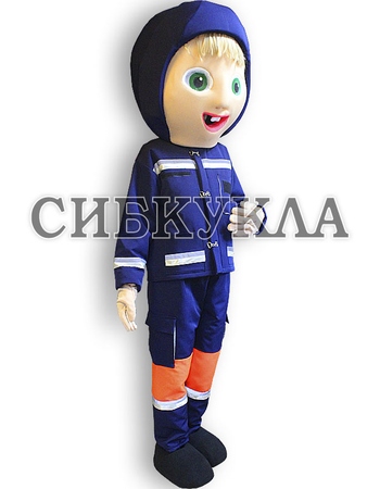 Ростовая кукла Девочка пожарный