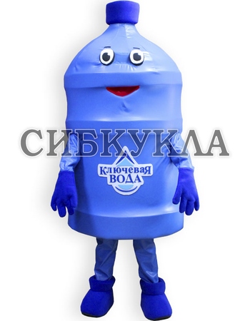 Ростовая кукла "Бутыль воды" – уникальная реклама для вашего бизнеса! по сортировке Туловище с головой