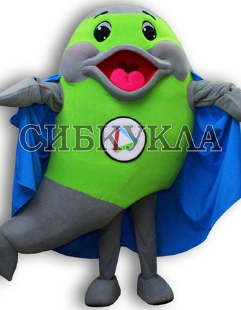 Купить Ростовая кукла-Дельфин: — незабываемый персонаж для вашего праздника!