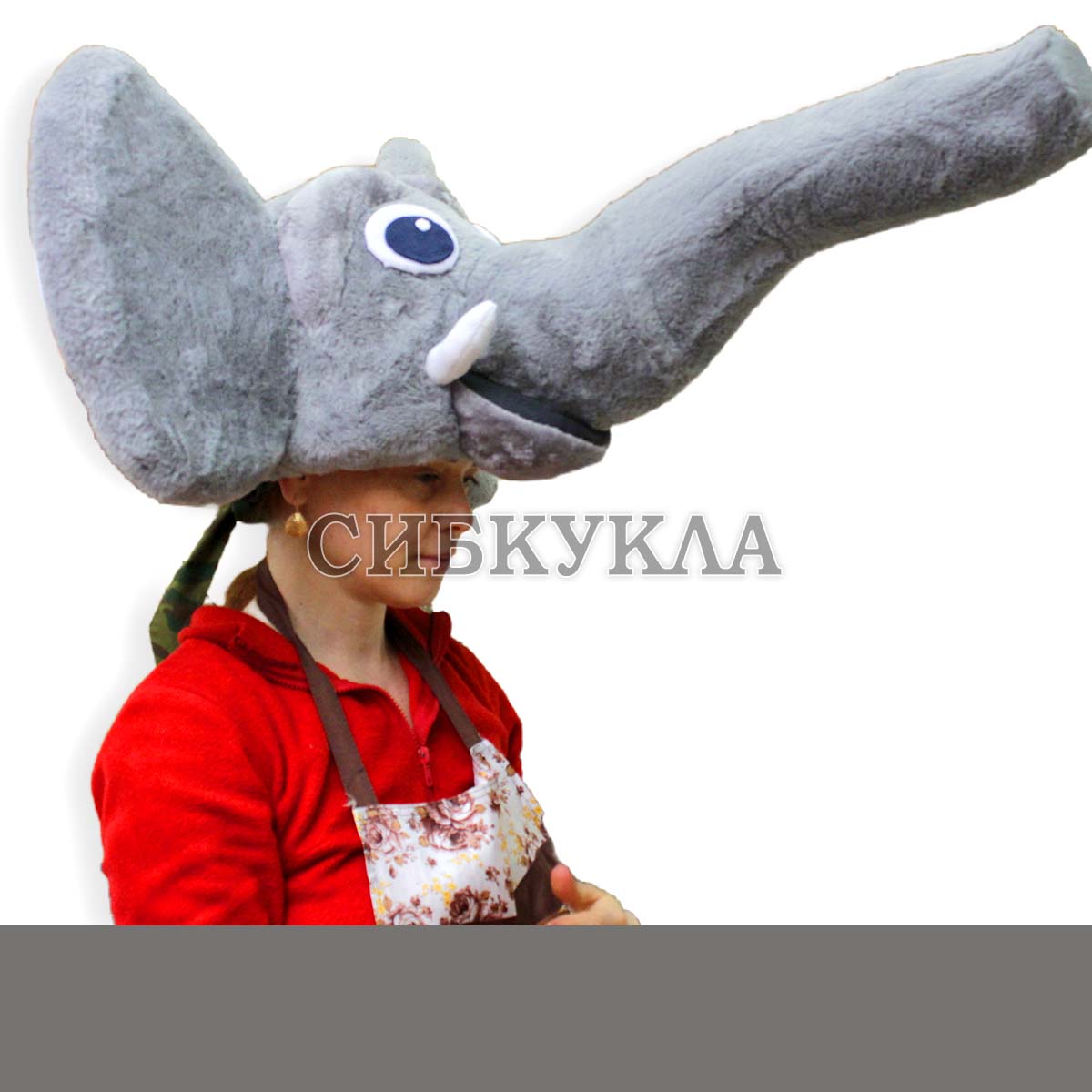 Ростовая шапочка в виде слоника: весело и удобно