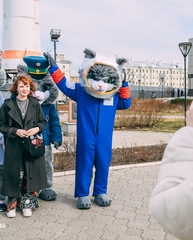 Ростовая кукла кот Химик