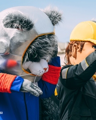 Ростовая кукла кот Космонавт