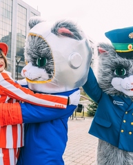 Ростовая кукла Кот Серый