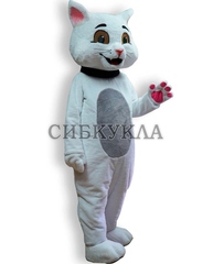 Ростовая кукла Кот белый