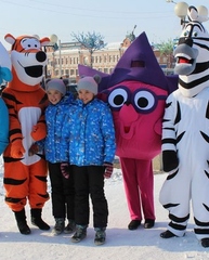 Ростовая кукла зебра Мартин