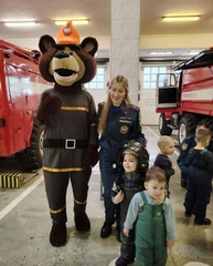 Ростовая кукла Медведь Пожарный