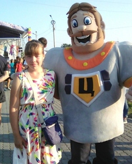 Ростовая кукла богатырь Семен