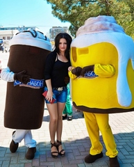 Ростовая кукла пирожное Синабон